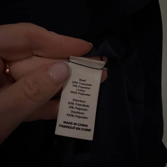 Cinq à Sept Tabitha Blazer in Navy Size 2 New With Tags - Picture 16 of 17